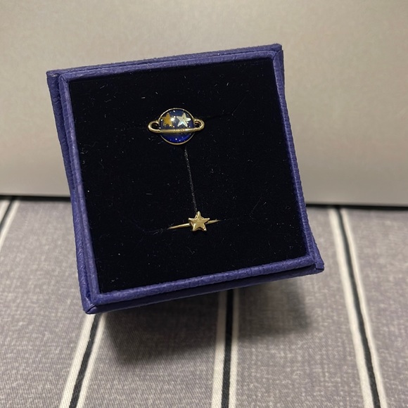 Planet and Star Ring Set - Picture 1 of 3